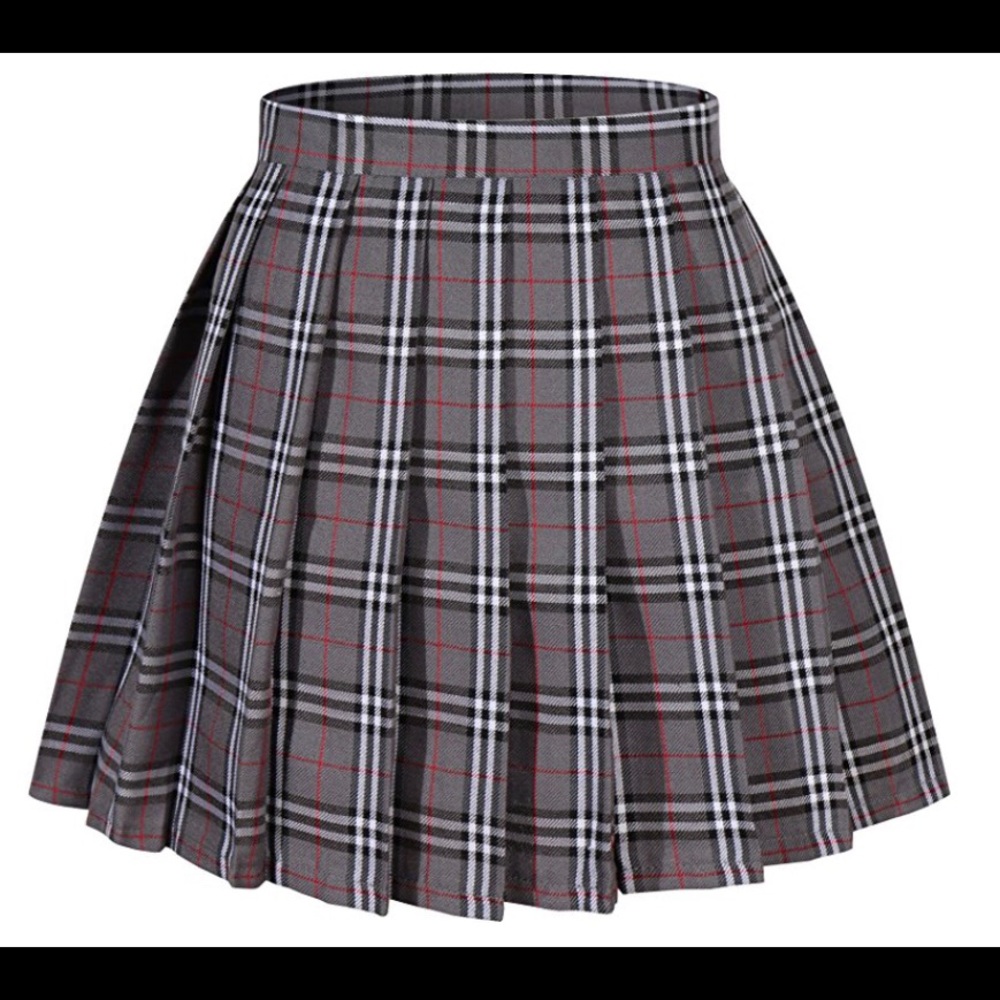 Plaid School Skirt